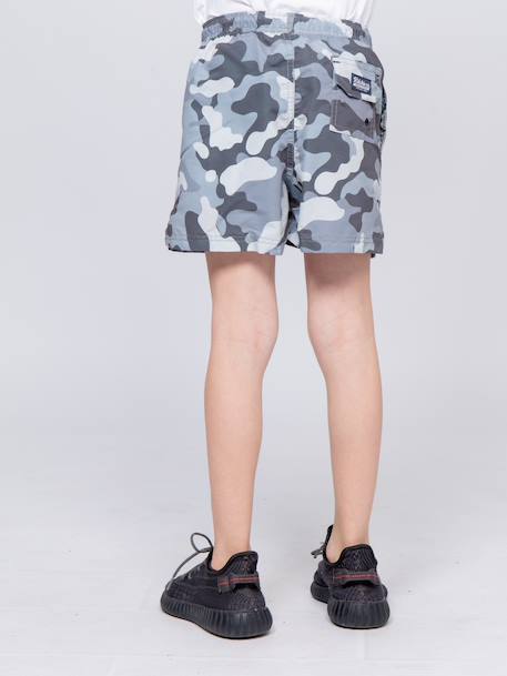 Short de bain gustavo garçon Green+Grey 6 - vertbaudet enfant 