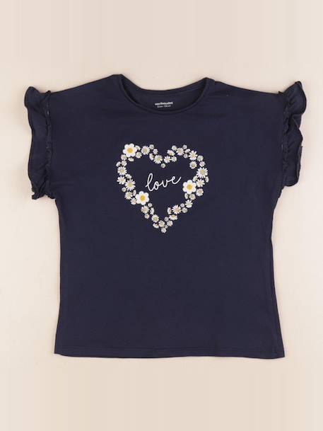Tee-shirt - 8 ans Bleu 1 - vertbaudet enfant 