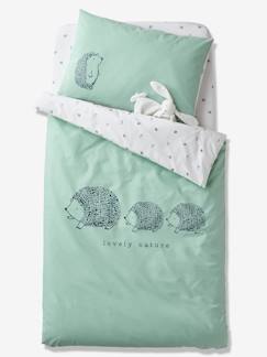 -Housse de couette bébé Bio Collection LOVELY NATURE