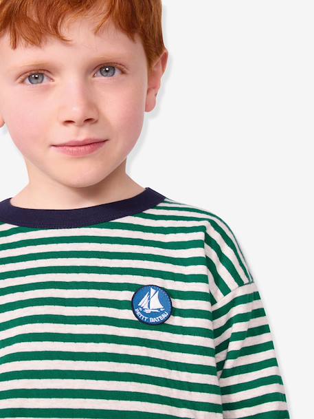 T-shirt manches longues marine 2 - vertbaudet enfant 