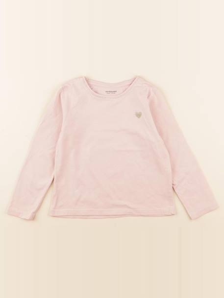 Tee-shirt - 5 ans Rose 1 - vertbaudet enfant 