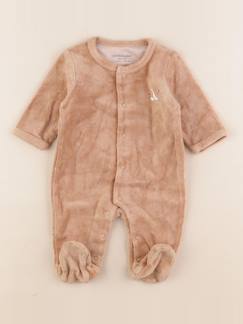 Seconde main-Fille-Pyjama, surpyjama, dors-bien-Pyjama velours - 9 mois