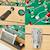 Kangui table multi jeux 4 en 1 - babyfoot barres télescopiques - billard - ping pong - hockey Brown 2 - vertbaudet enfant 