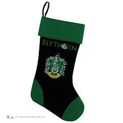 Linge de maison et décoration-Décoration-Chaussette de noël serpentard - harry potter