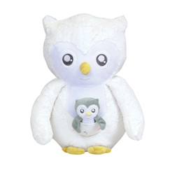 -Grande peluche chouette