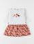 Robe bi-matière fleurs White 1 - vertbaudet enfant 