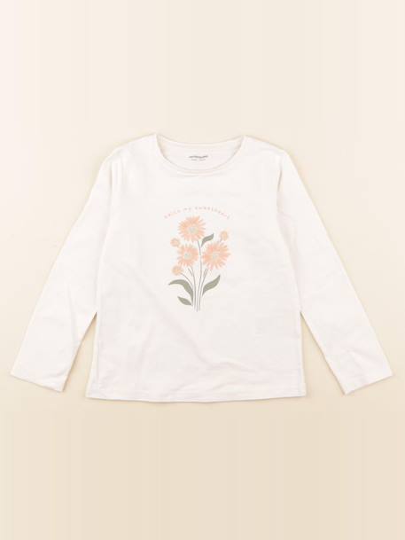 Tee-shirt - 5 ans Beige 1 - vertbaudet enfant 