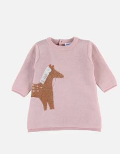 -Robe en tricot cheval