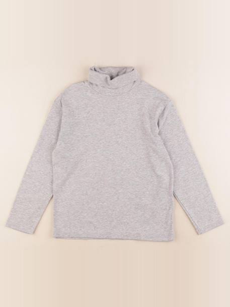 Sous-pull - 8 ans Gris 1 - vertbaudet enfant 