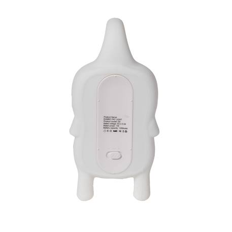 Veilleuse éléphant blanc en silicone Beige 5 - vertbaudet enfant 