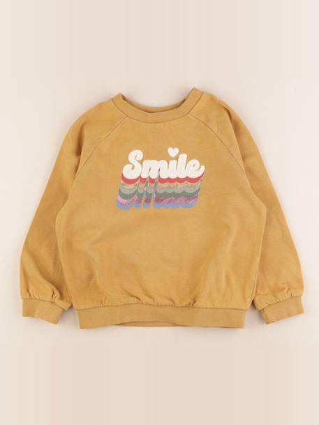 Sweat - 6 ans Jaune 1 - vertbaudet enfant 