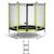Trampoline jardin ø 250?cm + filet + échelle - jumpi 250 - noir/vert Beige 1 - vertbaudet enfant 