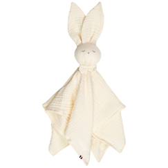 Doudou lapin  en gaze de coton jeanne  - vertbaudet enfant