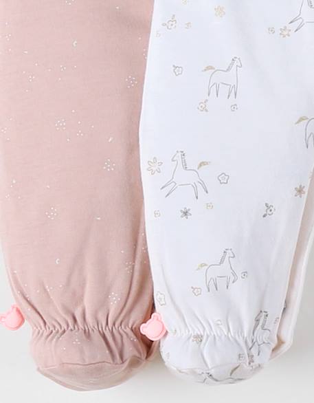 Lot de 2 pyjamas bébé jersey Pink 5 - vertbaudet enfant 