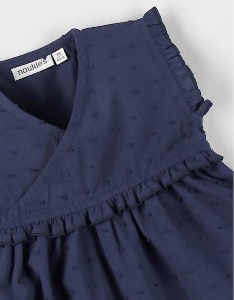 Robe portefeuille mousseline de coton Blue 5 - vertbaudet enfant 