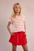 T-shirt à rayures Offwhite 1 - vertbaudet enfant 