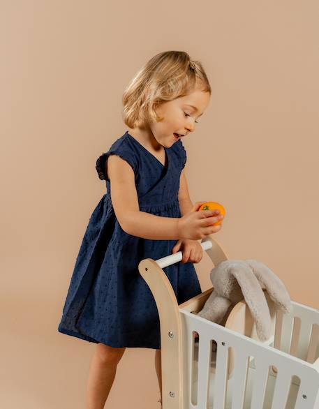 Robe portefeuille mousseline de coton Blue 2 - vertbaudet enfant 