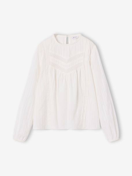Fille-Chemise, blouse, tunique-Blouse fille