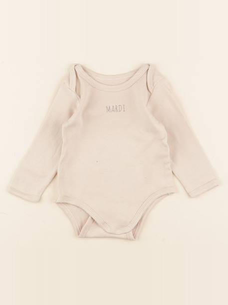 Body - 9 mois Beige 1 - vertbaudet enfant 