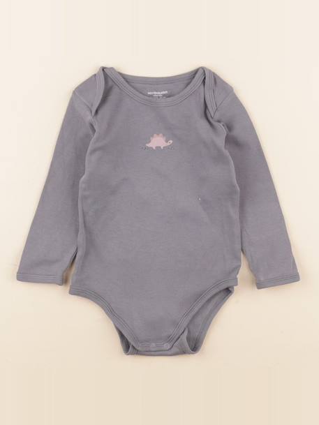 Body - 24 mois Gris 1 - vertbaudet enfant 