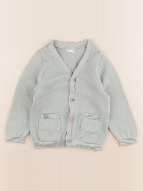 Gilet - 24 mois Vert 1 - vertbaudet enfant 