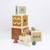 Cubes empilables en bois Multicolor 2 - vertbaudet enfant 