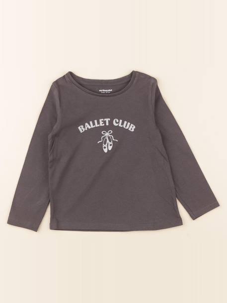 Tee-shirt - 3 ans Gris 1 - vertbaudet enfant 