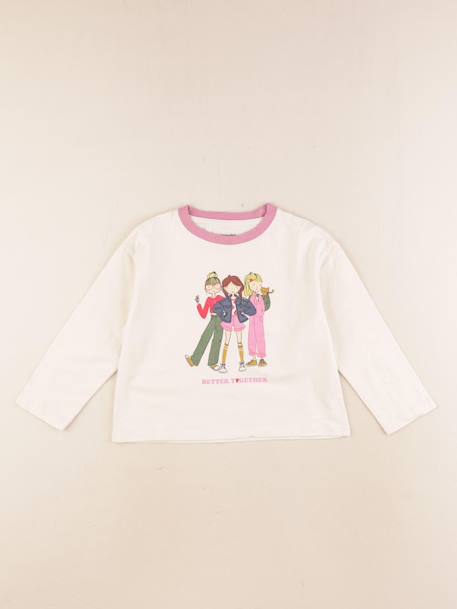 Tee-shirt - 4 ans Beige 1 - vertbaudet enfant 