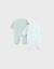 Lot de 2 pyjamas en velours brodé Green 6 - vertbaudet enfant 