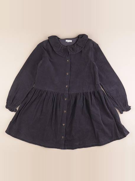 Robe - 10 ans Gris 1 - vertbaudet enfant 