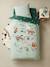 Parure housse de couette enfant et taie d'oreiller CLASSE VERTE vert 1 - vertbaudet enfant 