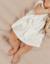 Robe jersey froissé White 3 - vertbaudet enfant 