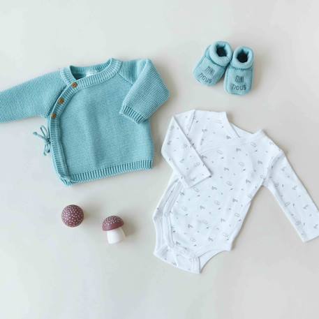 Body bébé motif renard Blanco 2 - vertbaudet enfant 