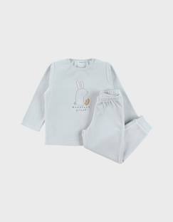 -Pyjama en velours lapin