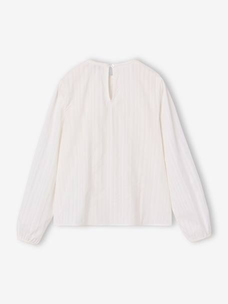 Blouse fille écru 2 - vertbaudet enfant 