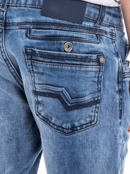 Bermuda en jean slim bakerfield garçon Blue 3 - vertbaudet enfant 