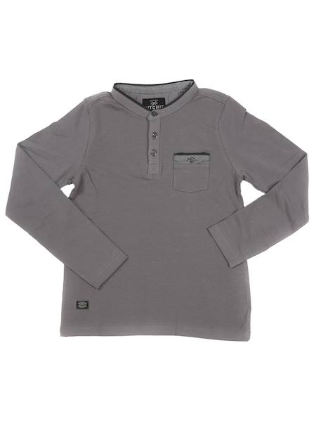 Polo paestum garçon Grey 1 - vertbaudet enfant 