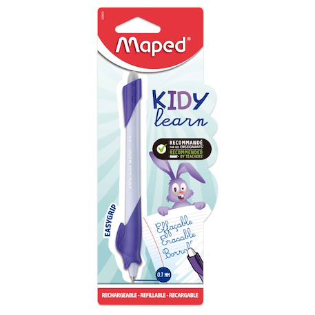 Stylo effaçable kidy learn stylo animaux Green+Purple+Requin 4 - vertbaudet enfant 