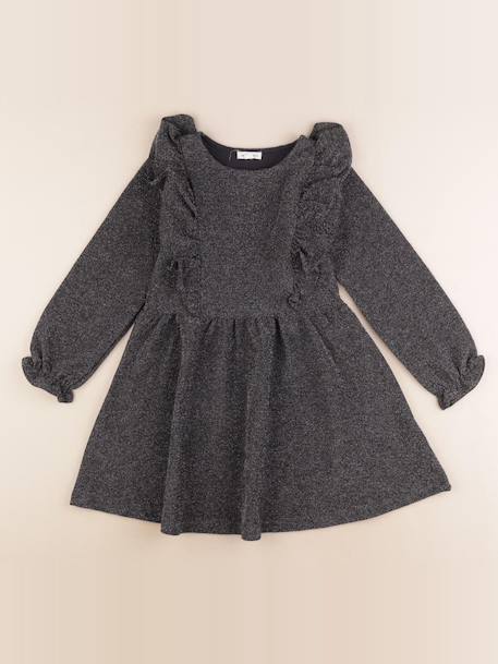 Robe - 6 ans Noir, argent 1 - vertbaudet enfant 