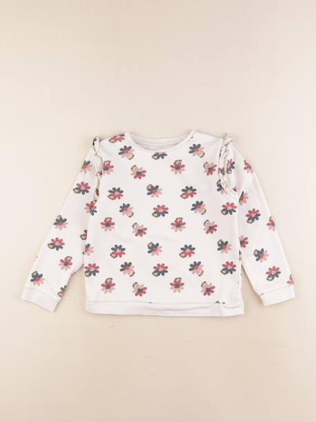 Sweat - 6 ans Blanc 1 - vertbaudet enfant 