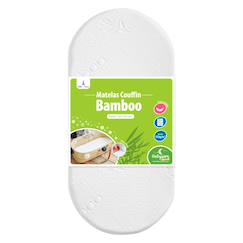 Chambre et rangement-Literie-Matelas-Matelas de couffin bamboo | forme ovale