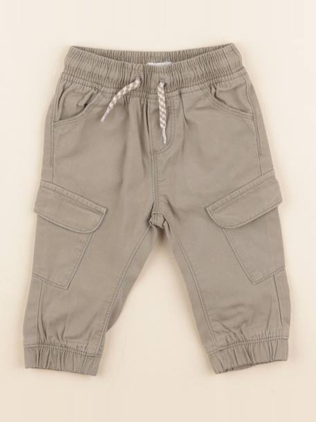 Pantalon - 6 mois Vert 1 - vertbaudet enfant 