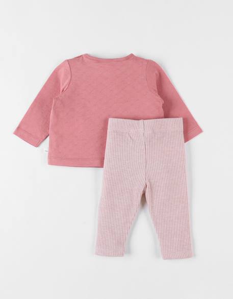 Lot t-shirt + legging jersey Pink 6 - vertbaudet enfant 