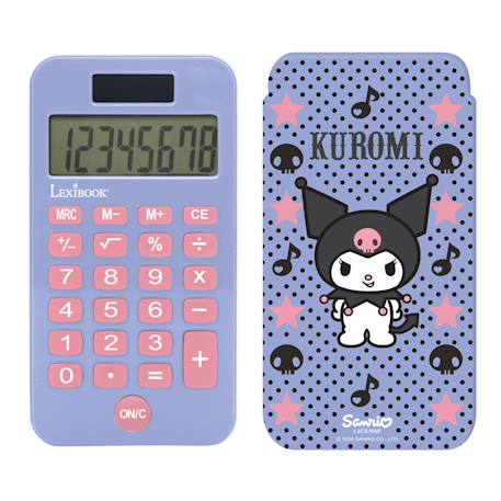 Fille-Accessoires-Fourniture scolaire-Calculatrice de poche kuromi