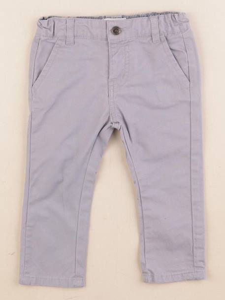 Pantalon - 6 mois Gris 1 - vertbaudet enfant 