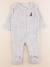 Pyjama velours - 6 mois Gris 1 - vertbaudet enfant 