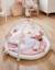 Tapis d'éveil veloudoux lina & joy Rose, blanc 1 - vertbaudet enfant 
