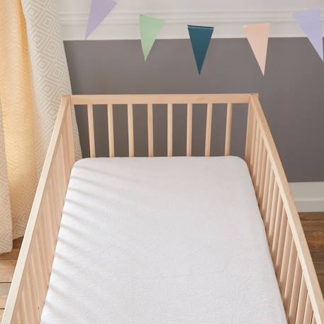 Protège matelas bébé anti-acarien | alèse imperméable White 6 - vertbaudet enfant 