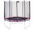 Trampoline rond ø 250cm avec filet de sécurité - ralli 250 Pink 1 - vertbaudet enfant 