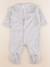 Pyjama velours - 6 mois Gris 1 - vertbaudet enfant 